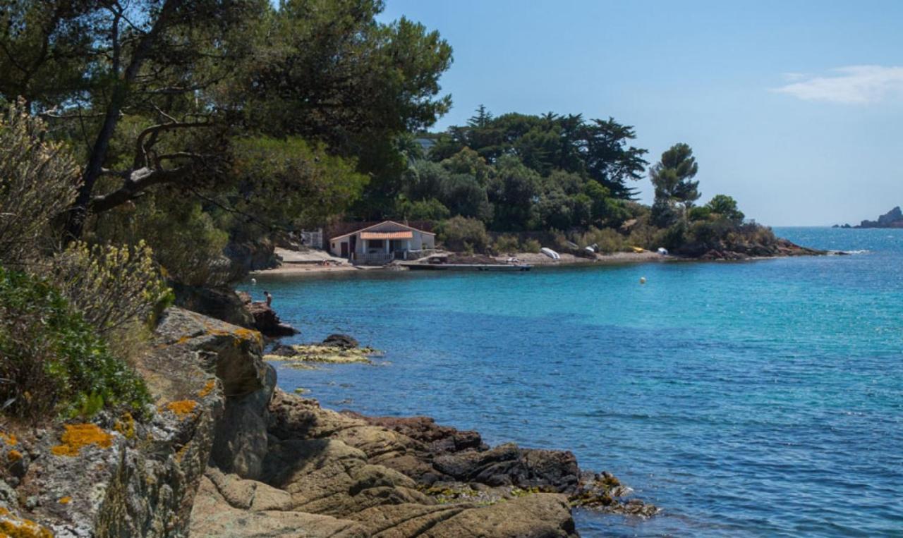 Agay Le Pti Bonheur 60M2 Rez De Jardin, En Bord De Mer Saint-Raphaël エクステリア 写真